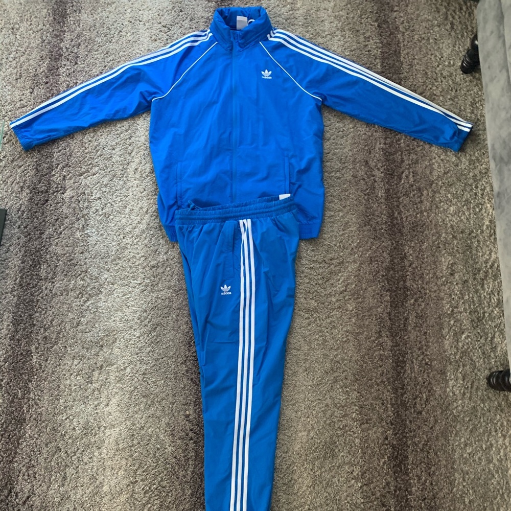 Adidas tracksuits with hood